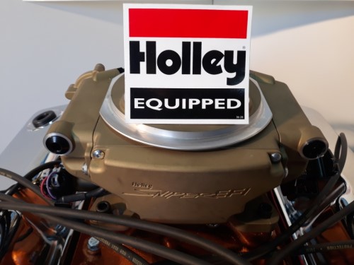 Holley equipped