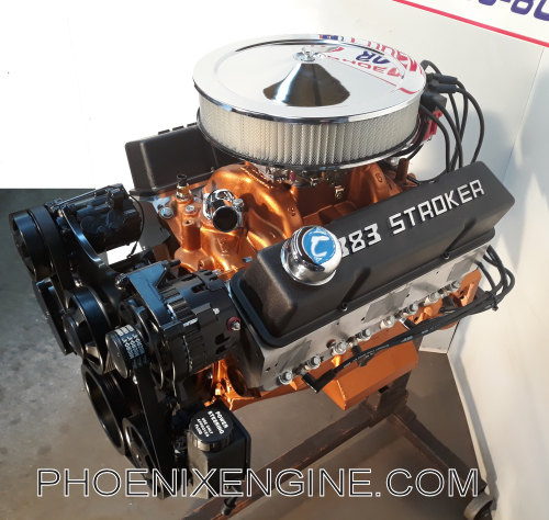 stroker engine with air filter