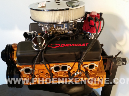Copper 383ci Chevy engine