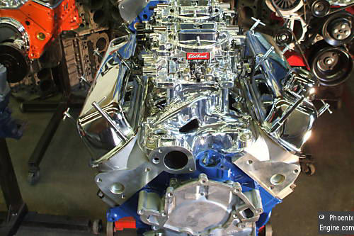 Ford 302 - 380HP Dual Quads Aluminum Head Engine from Phoenix Engine Rebuilders
