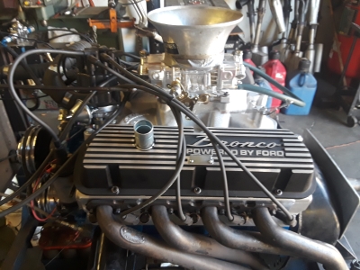 With Bronco valve cover